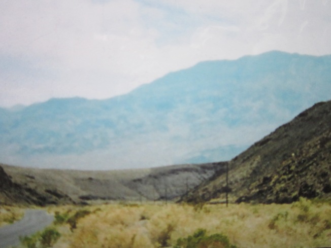 Tin Mountain in Death Valley 